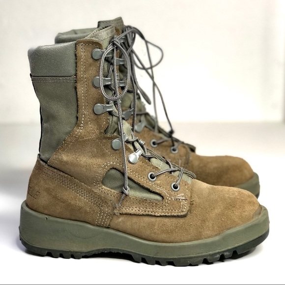 Belleville Shoe Company Hot Weather military tactical combat boots khaki 6.5 - Picture 2 of 10